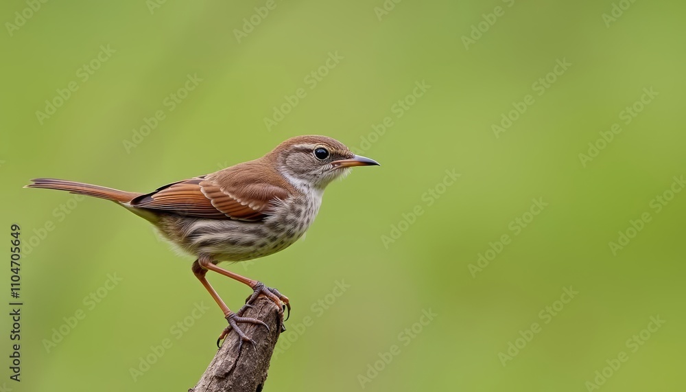 A moment of serenity with natures tiny songbird A moment of serenity with natures tiny songbird