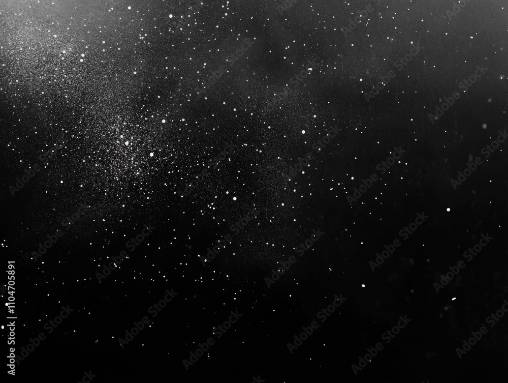 Fototapeta premium abstract background with floating particles and dust in a dark setting