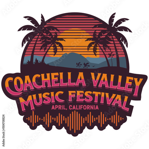 Desert and Soundwaves Coachella Design