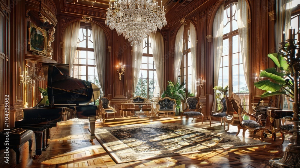 Obraz premium Living room interior