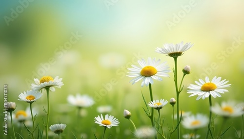 Fototapeta Naklejka Na Ścianę i Meble -   Blooming with joy in the meadow