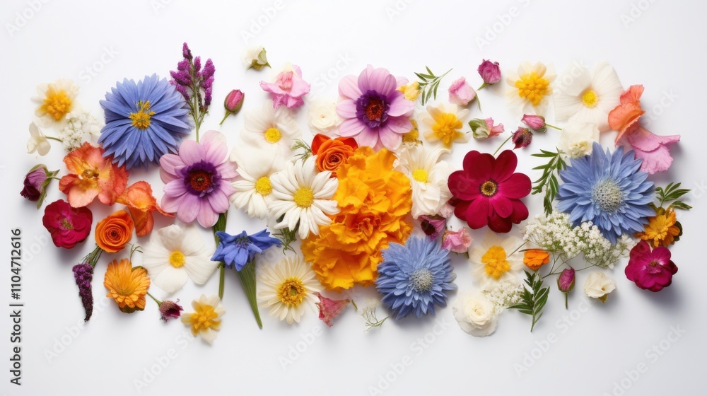 a vibrant arrangement of assorted flowers showcasing a variety of colors and textures a vibrant arrangement of assorted flowers showcasing a variety of colors and textures