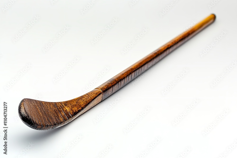 Excellent quality hockey stick isolated on a white backdrop. Generative Ai Excellent quality hockey stick isolated on a white backdrop. Generative Ai