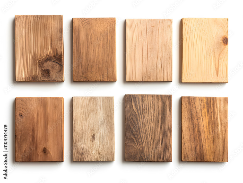 Natural wooden planks showcasing various grain textures and colors, perfect for design inspiration and woodworking projects Natural wooden planks showcasing various grain textures and colors, perfect for design inspiration and woodworking projects