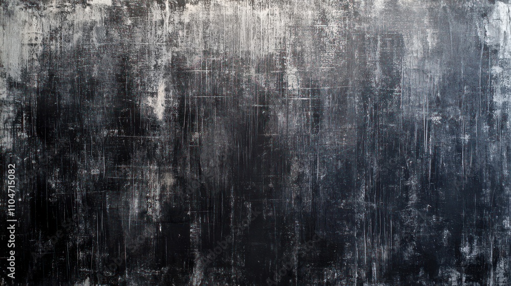 Obraz premium Dark gray textured background with grunge and scratched surface.