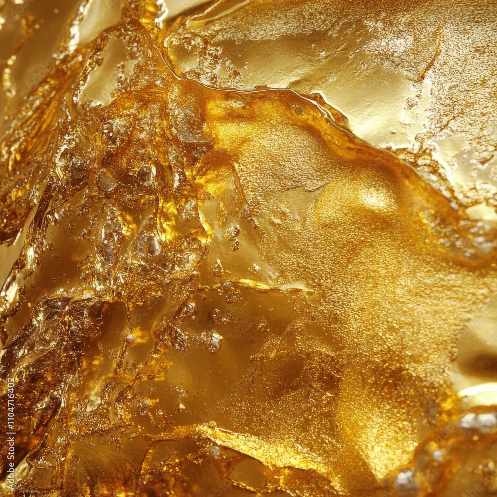close-up of shimmering gold texture with natural patterns close-up of shimmering gold texture with natural patterns