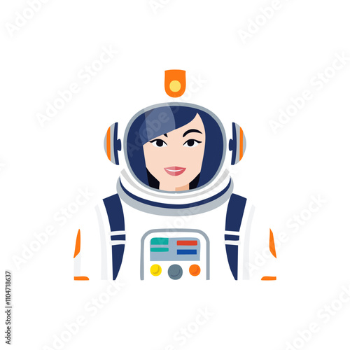 Astronaut in Helmet