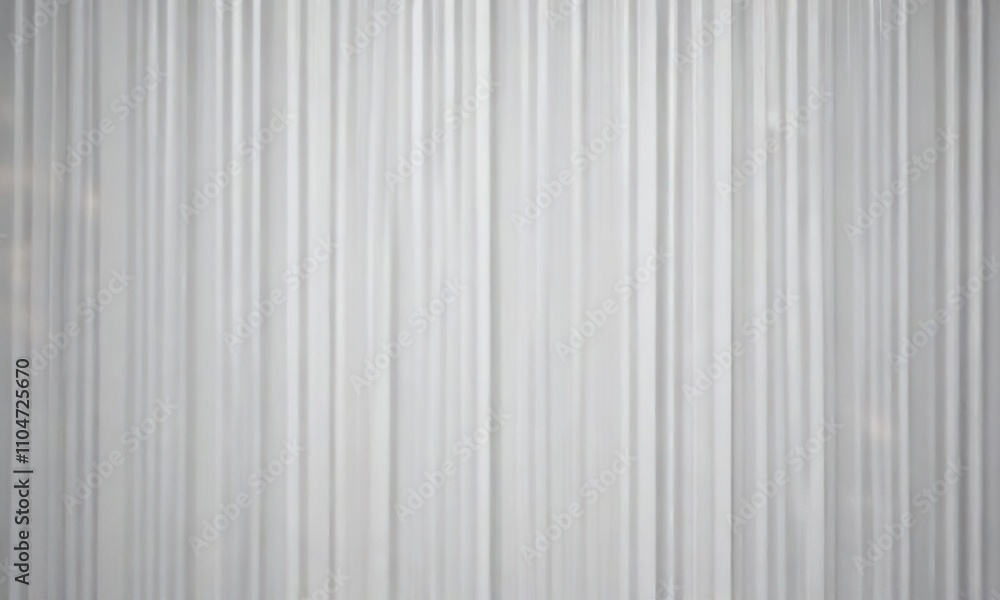 White corrugated metal background with a glossy sheen, reflective, shiny, steel, modern, high-end White corrugated metal background with a glossy sheen, reflective, shiny, steel, modern, high-end