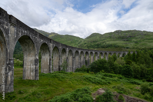Obraz na płótnie Glenfinnan Viaduct - Scotland w salonie