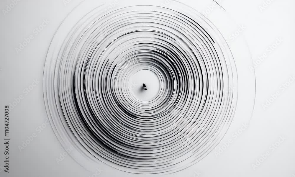 A black and white image of a circle with a white background. The circle is blurry and has a sense of movement. The image conveys a feeling of motion and energy A black and white image of a circle with a white background. The circle is blurry and has a sense of movement. The image conveys a feeling of motion and energy