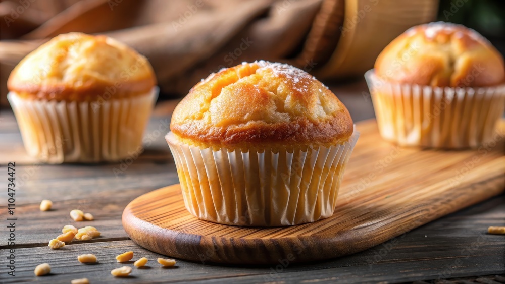 A delicious and fluffy muffin with a unique blend of Fu Bao flavors , bakery, snack, food, breakfast, dessert, muffin, delicious A delicious and fluffy muffin with a unique blend of Fu Bao flavors , bakery, snack, food, breakfast, dessert, muffin, delicious