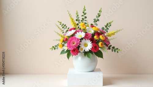 Wallpaper Mural  Brighten up your space with a vibrant bouquet Torontodigital.ca