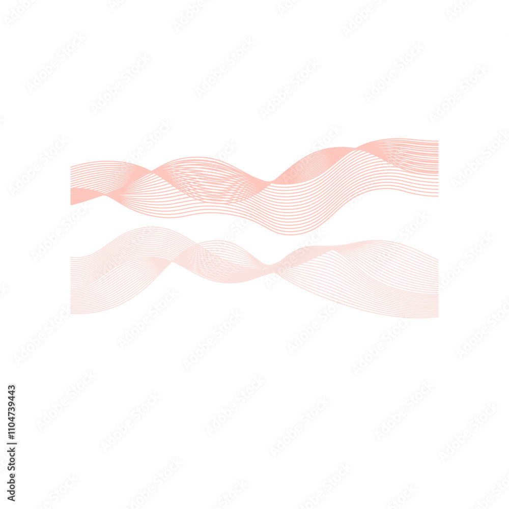 Wave Lines Decoration Wave Lines Decoration