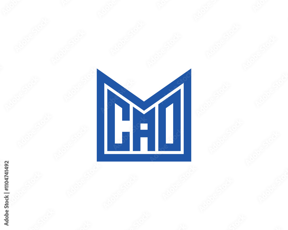 CAO logo design vector template. CAO CAO logo design vector template. CAO