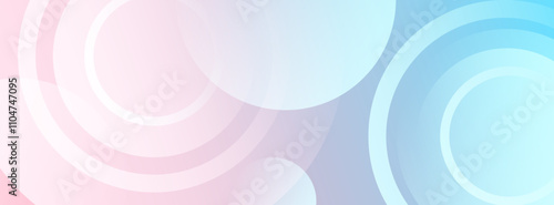 modern banner background.colorful.bright color.blue nad pink gradations.shape.circle effect shape.modern .vector eps 10