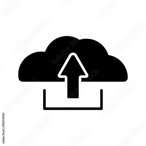 icon download black line white background