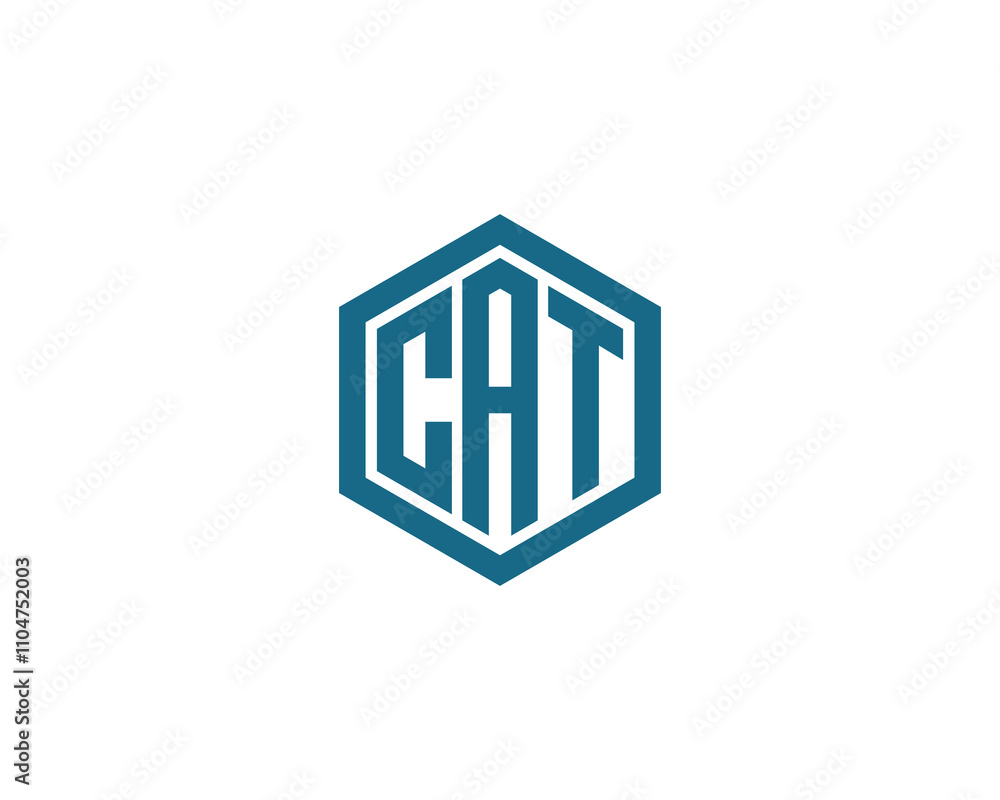 CAT logo design vector template. CAT CAT logo design vector template. CAT