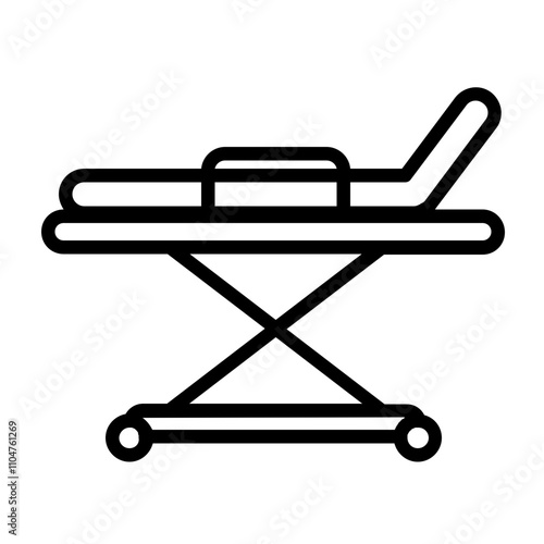 Hospital Bed Icon