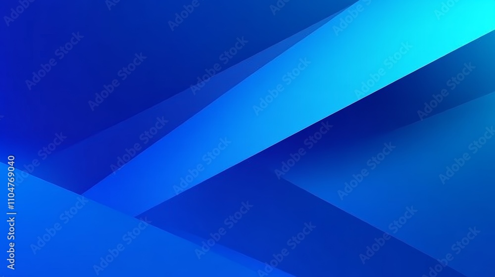 Blue Gradient Abstract Geometric Background with Triangle and Trapezoid Shapes Blue Gradient Abstract Geometric Background with Triangle and Trapezoid Shapes