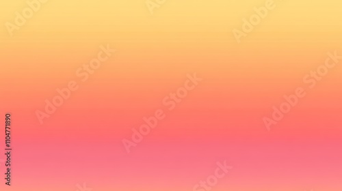 Gradient Background Soft Peach to Warm Yellow Abstract Design for Poster Card Banner Wallpaper