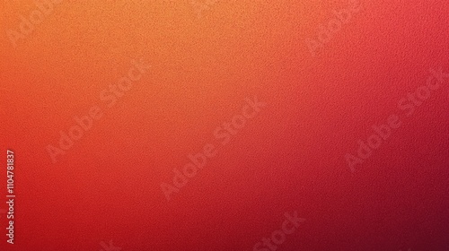 Orange Red Gradient Textured Background Smooth Tactile Warm Design Template