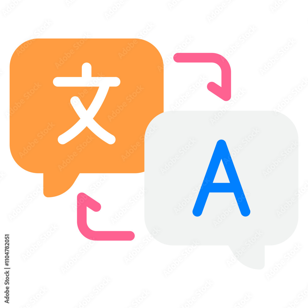 Obraz premium Translation icon