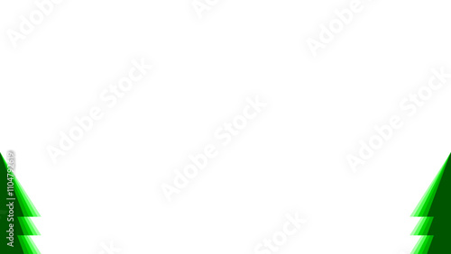 Background white with green tree. Vector can be used for banners, posters, power points, templates, slides, etc.