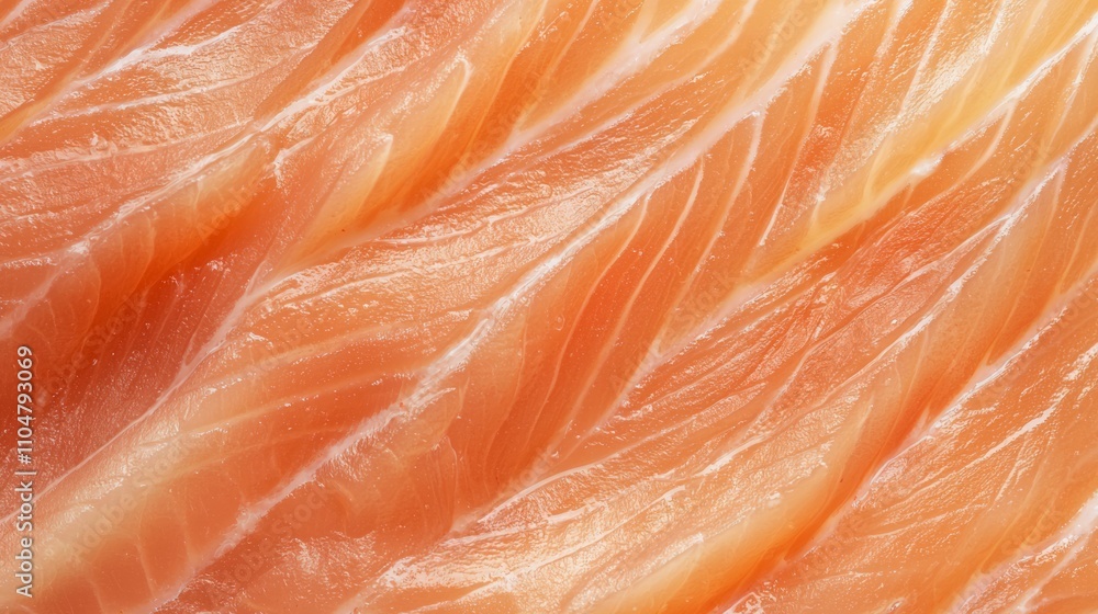 Succulent Raw Fish Fillet Close-up with Lemon Zest - Culinary Delicacy Concept Succulent Raw Fish Fillet Close-up with Lemon Zest - Culinary Delicacy Concept
