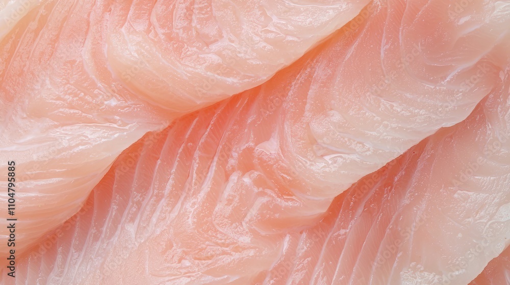 Ultra-Detailed Close-up of Raw Fish Fillet with Lime Zest - Fresh and Delicate Seafood Photography Ultra-Detailed Close-up of Raw Fish Fillet with Lime Zest - Fresh and Delicate Seafood Photography