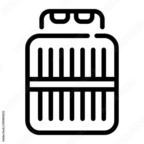toothpick Line Icon