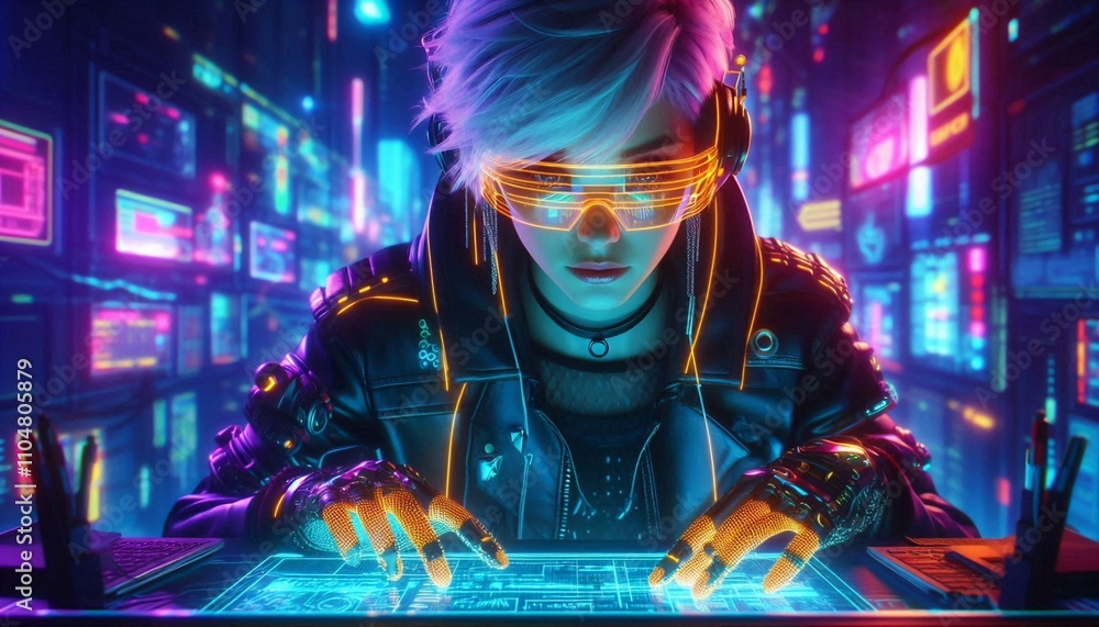 Cyber hacker Cyber hacker