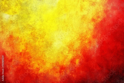 Vibrant Gradient Abstract Background with Red Yellow Orange Splash and Rough Texture