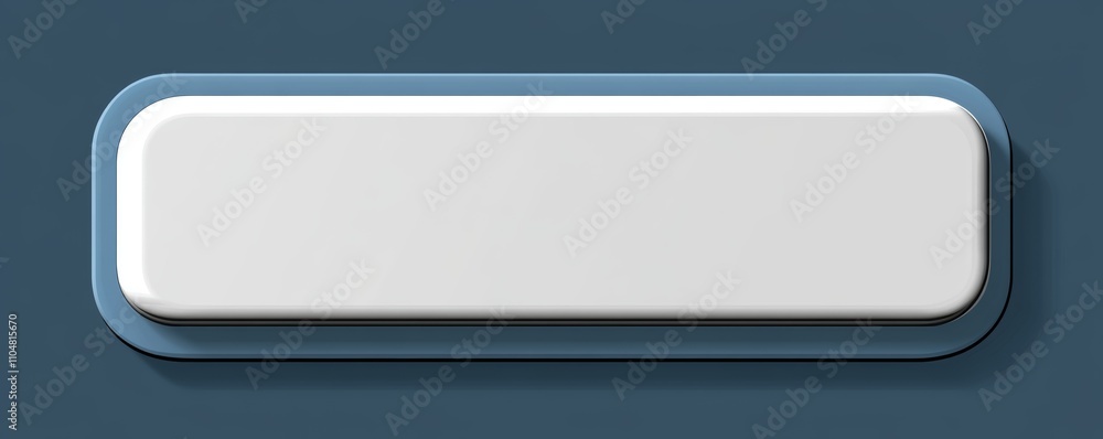 minimalist white button flat design modern rounded edges rectangular template minimalist white button flat design modern rounded edges rectangular template