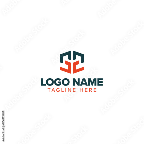 Free Download shield logo with an abstract shape in a bold style - GFXLoad