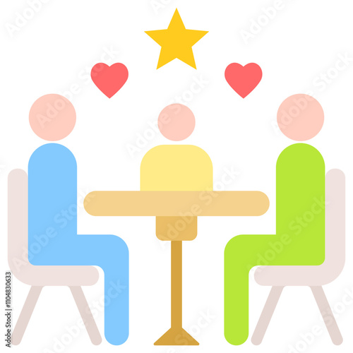 Family Dinner Icon