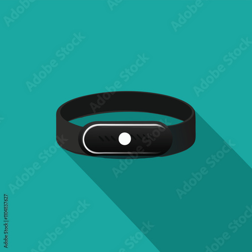 smart band flat icon