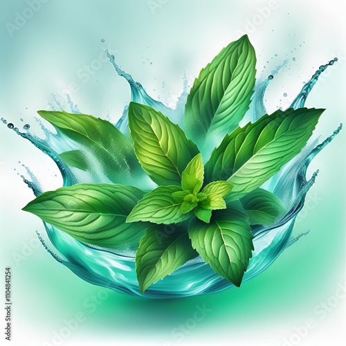 Beautiful vector illustration of lily of the valley flowers and leaves, perfect for floral design and nature-inspired art