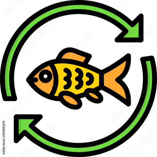 Sustainable Fishing Icon