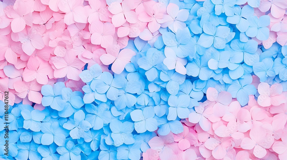 Obraz premium Close-up view of colorful spring petals a floral nature background of vibrant beauty