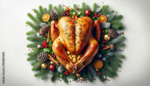 roast turkey with stuffing | roasted turkey | christmas food | christmas foods