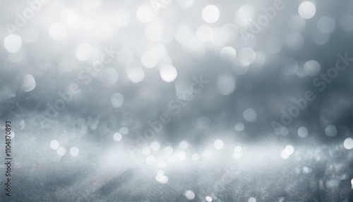A frosty gray to shimmering silver gradient, inspired by the cold