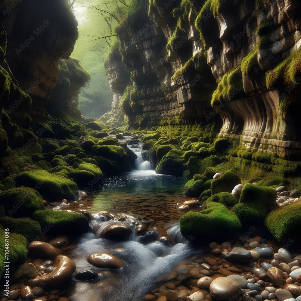 Fototapeta premium Emerald Sanctuary