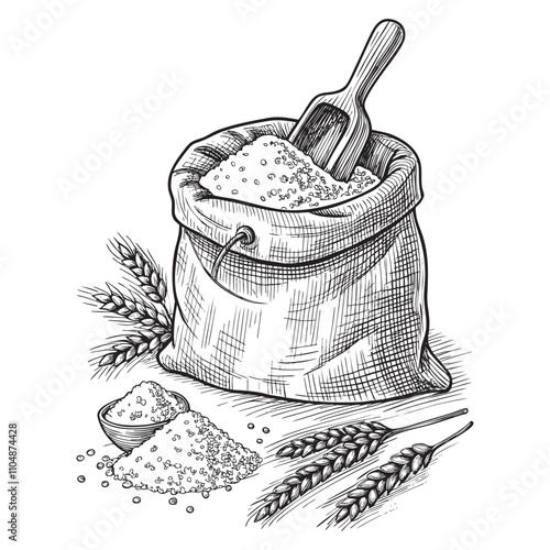 sketch hand dawn drawing vector illustration