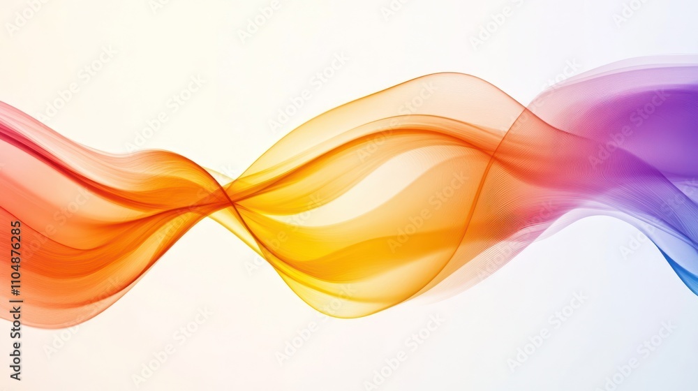 Abstract Colorful Waves: A Symphony of Hues and Forms Abstract Colorful Waves: A Symphony of Hues and Forms