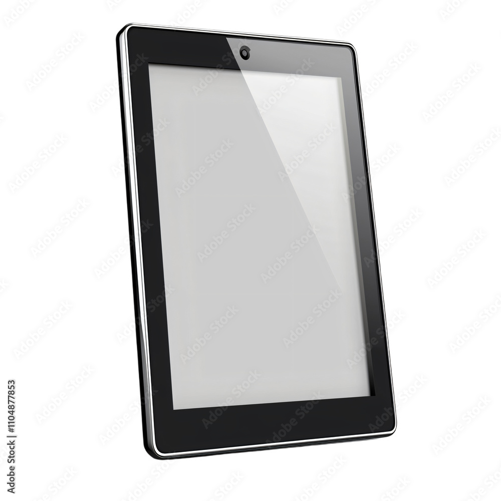 Modern Black Tablet PC Isolated Blank Screen Technology Gadget Modern Black Tablet PC Isolated Blank Screen Technology Gadget