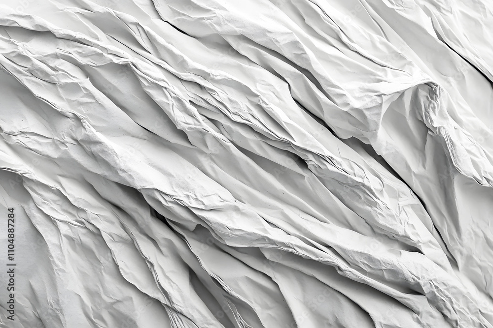 custom made wallpaper toronto digitalGrey crumpled and wrinkled appearance paper or fabric. Ideal for backdrop for artistic minimalist or design projects. Intricate folds, creases, subtle shadows.  Texture Background Abstract. 