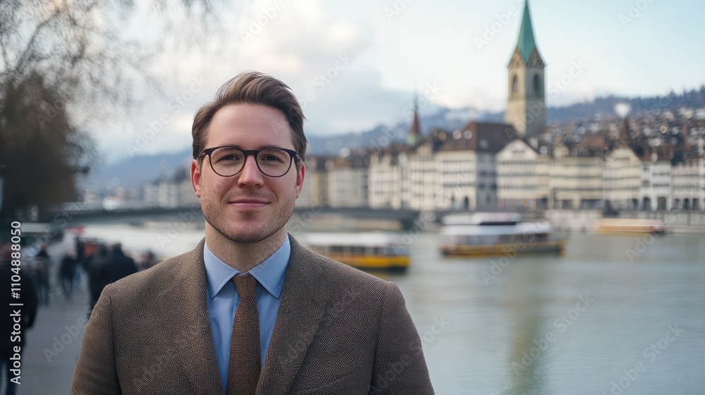 European journalist producing a data-driven report on energy solutions in Zurich, Switzerland European journalist producing a data-driven report on energy solutions in Zurich, Switzerland