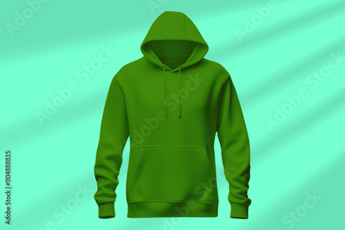 Editable Hoodie Mockup for Fashion Branding photo