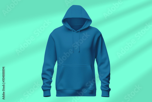 Editable Hoodie Mockup for Fashion Branding photo