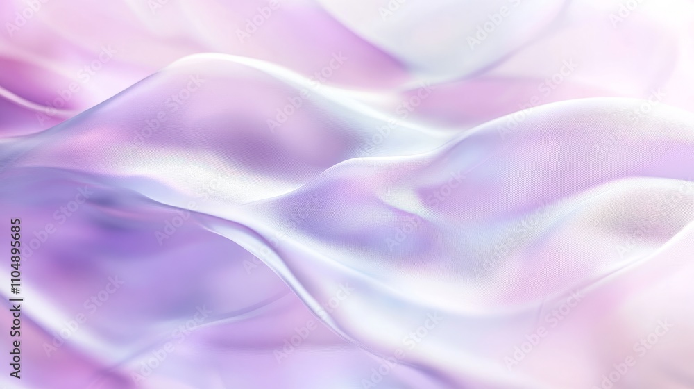 Fototapeta premium Charming smooth satin and silk pink fabric for background